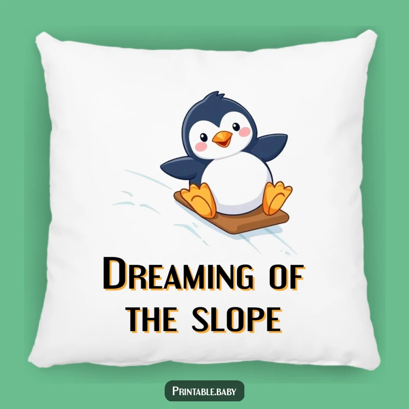 Funny Penguin Pillow: Cozy Up With This Hilarious Starry Slide