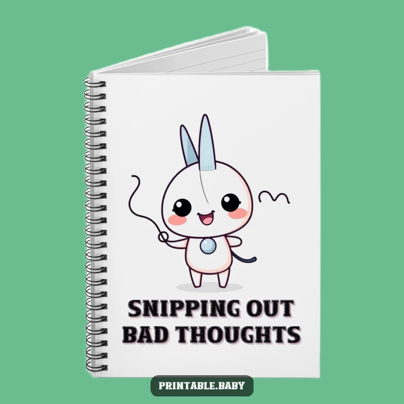 Funny Scissors Giggles Notebook: Character Journal Gift for Ideas